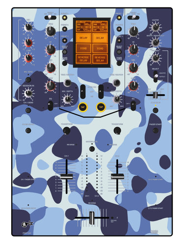 Pioneer DJ DJM 909 Skin Camo Navy